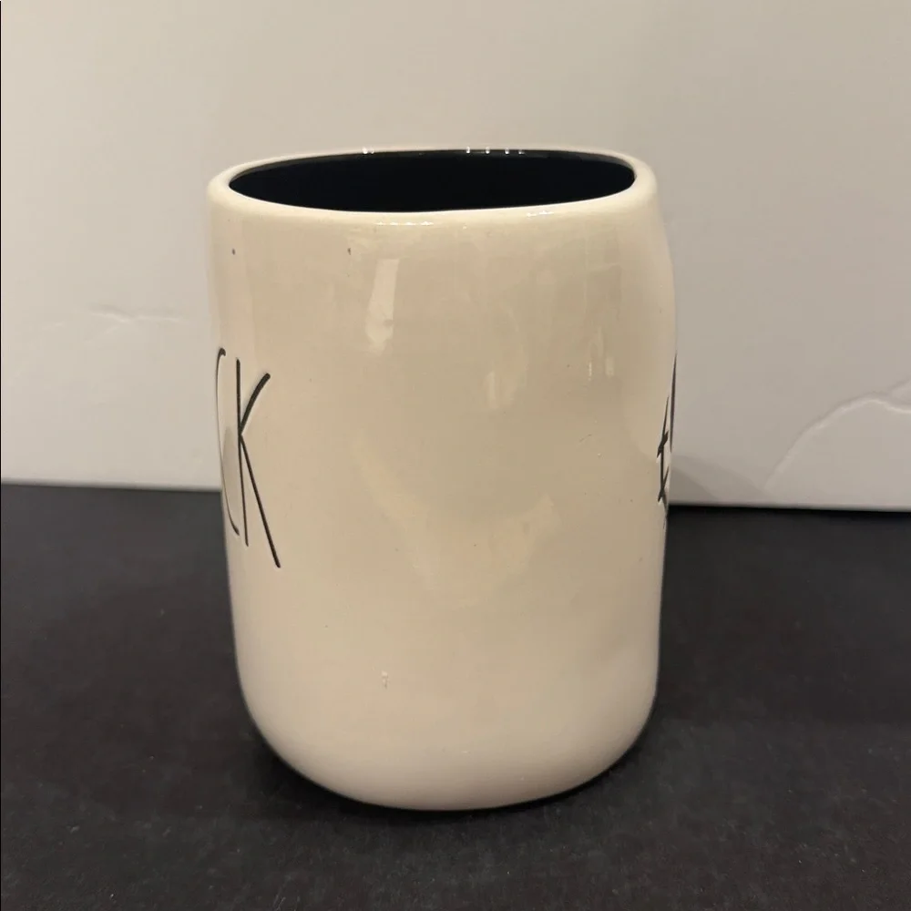 Rae Dunn The Night Before Christmas JACK Halloween Double-Sided Mug! NEW - Picture 3 of 12